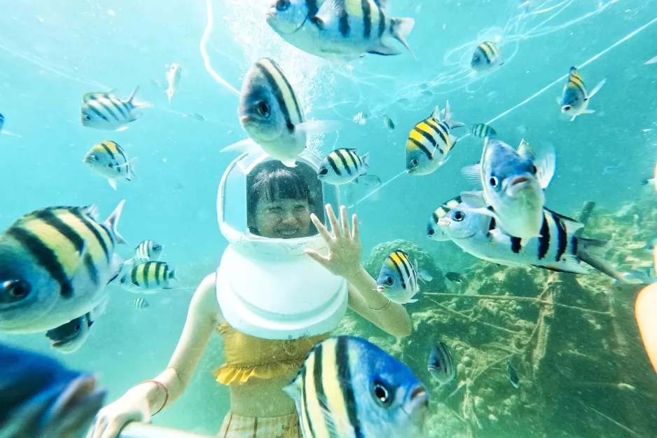 KAHUNG BEACH FULL DAY BY SPEED BOAT