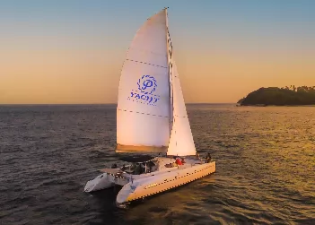 KAHUNG BEACH (CORAL ISLAND) & SUNSET PROTHEP CAPE & LEAM KRATING BY PRIVATE CATAMARAN